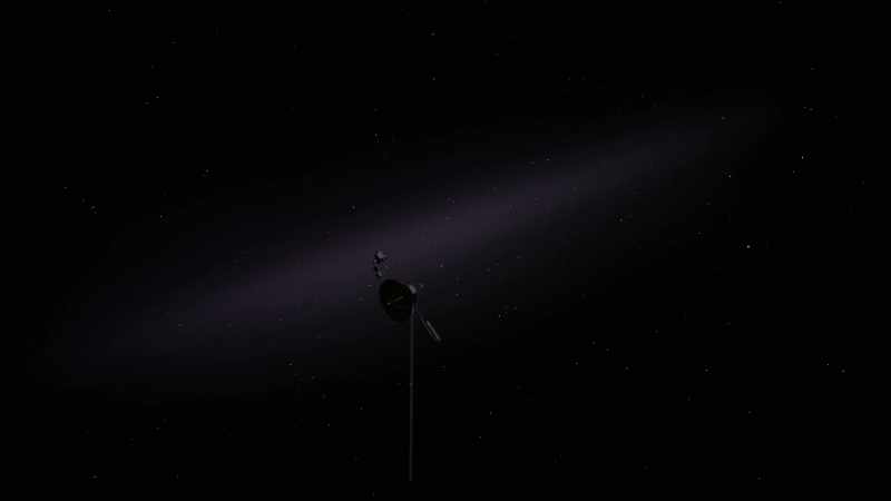 We were just about to put the spacecraft