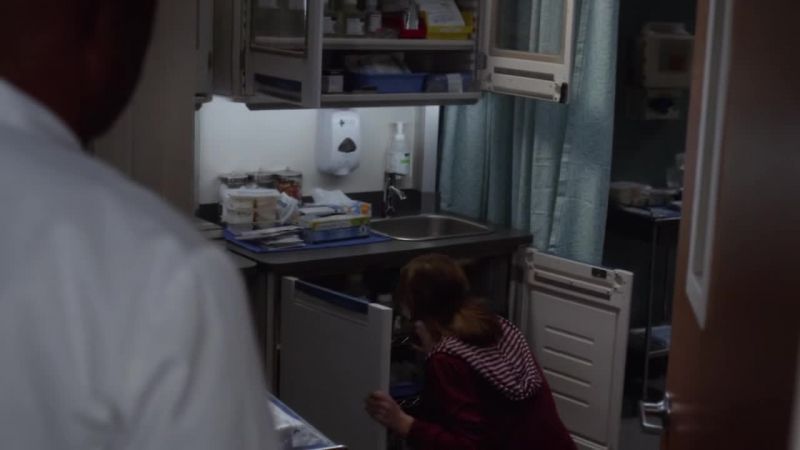 We keep the drugs in a big machine