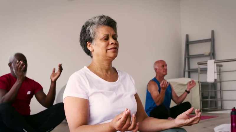 We know that actually creating a biological state of relaxation