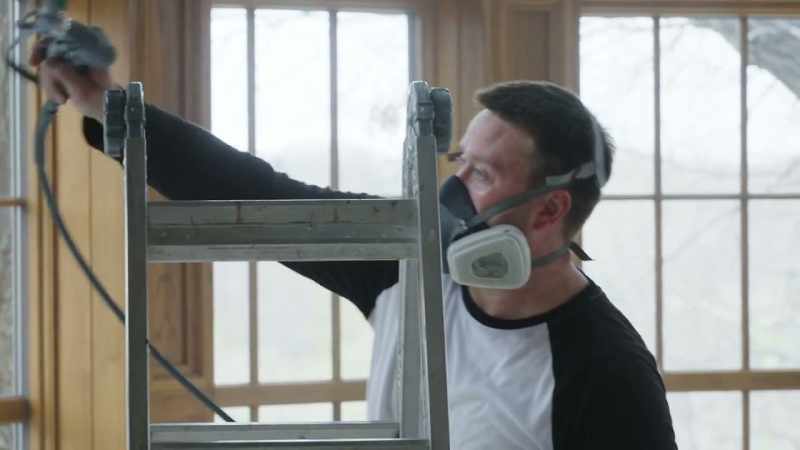 We know that painting the woodwork in this house