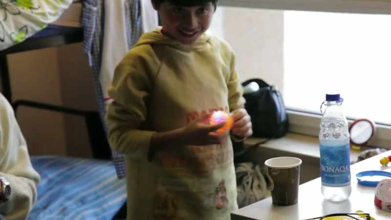 We launch a lot of projects in Greece to help Syrian refugees