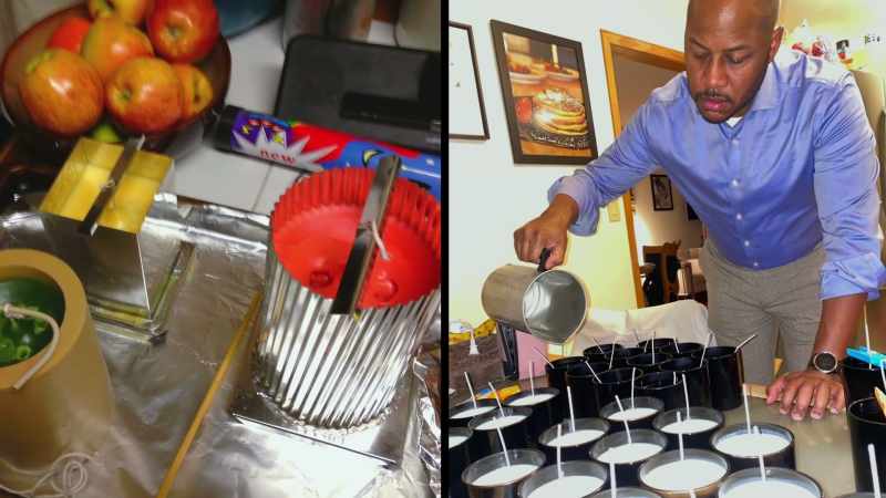We like making candles. - Yeah