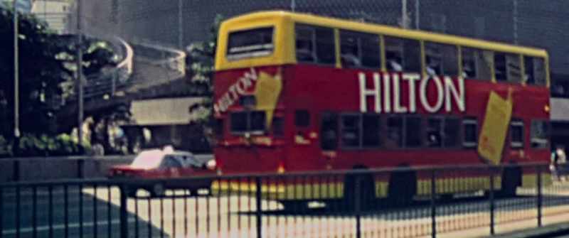 We lived at the Hong Kong Hilton