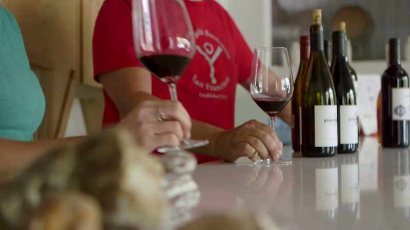 We looked for a place that we could grow Rhone varieties