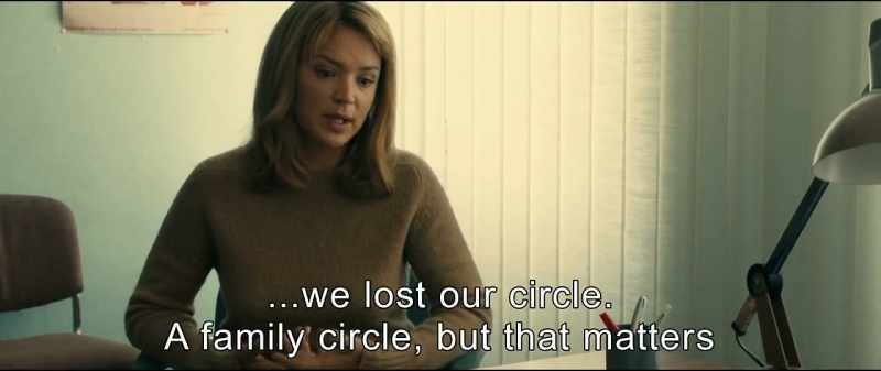 We lost our circle. A family circle, but that matters