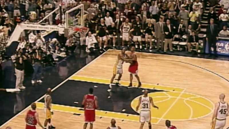 We made him double-clutch on that shot, and he still almost made it
