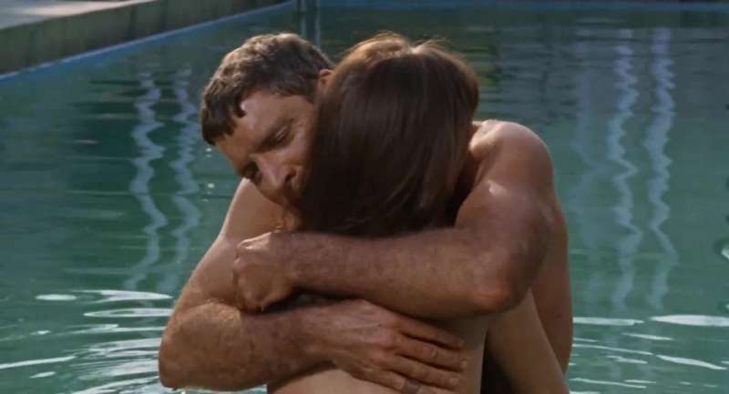 We made love together in this pool