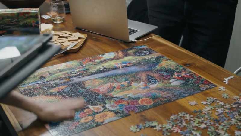 We managed to finish this puzzle, like, just yesterday