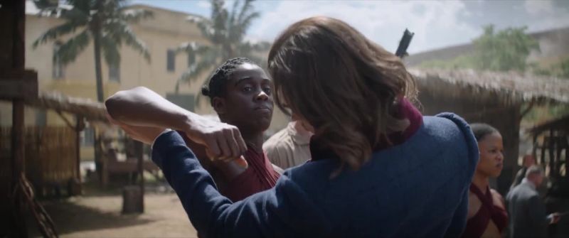 We must not let them see my arm is broken