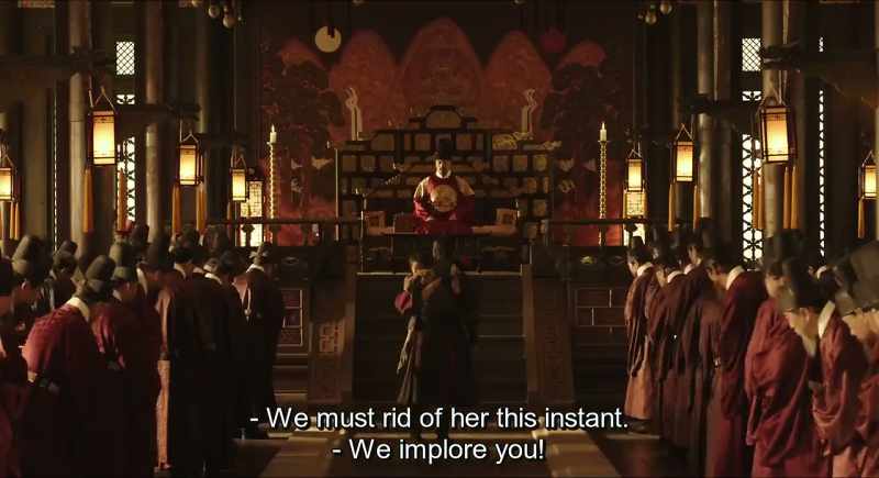 We must rid of her this instant. - We implore you!