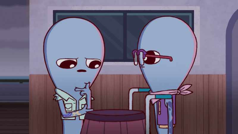 We need to get the beings to sniff the beans