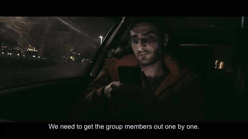 We need to get the group members out one by one