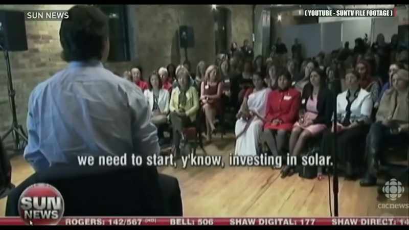 We need to start you know, investing in solar