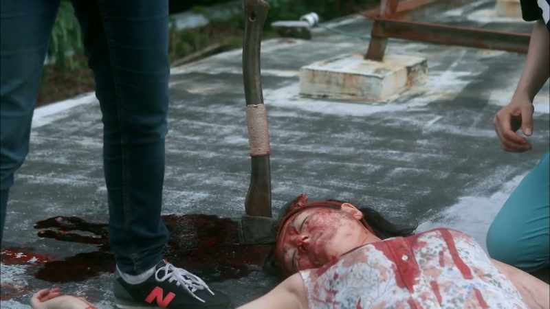 We need the axe for the last scene
