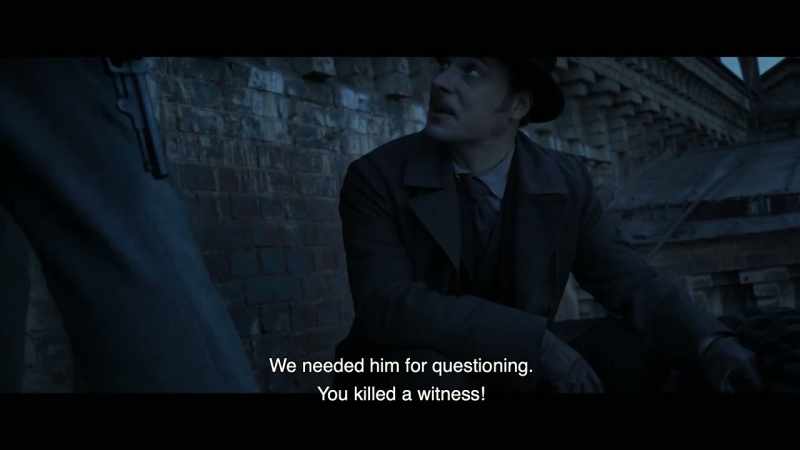 We needed him for questioning. You killed a witness!