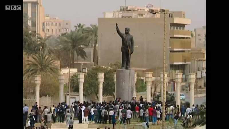 We never thought that Saddam will be removed. Never