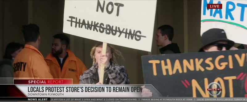 We open for Thanksgiving, you only hire two security guards?