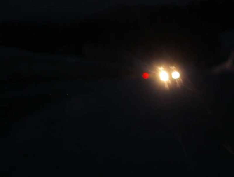 We were out going to 