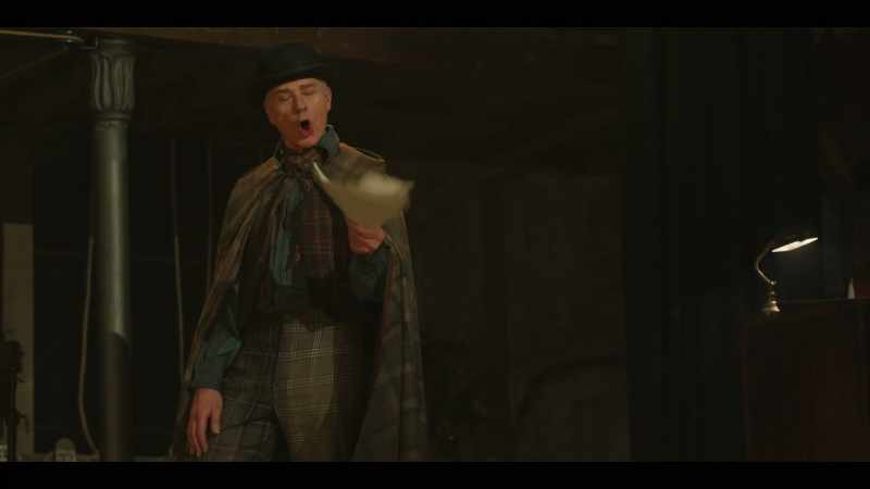 We perform plays on a stage. - Is this you honoring the playwright?