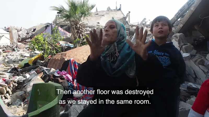 We prayed, we called the Red Cross, we called the Civil Defense