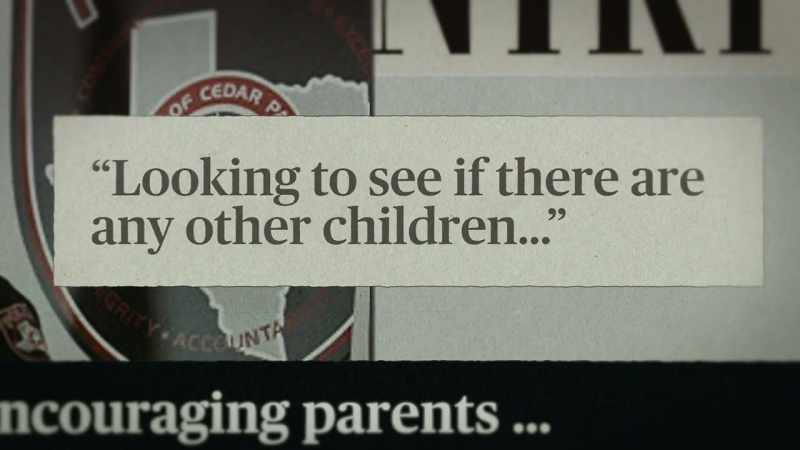 We put out there that if anybody else had children