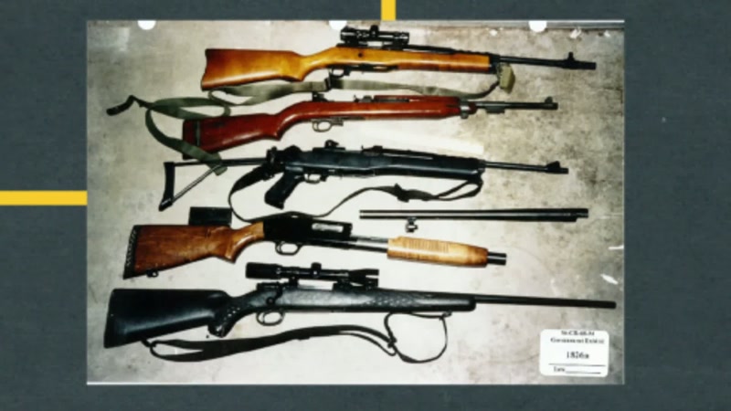 We recovered 29 or 39 weapons