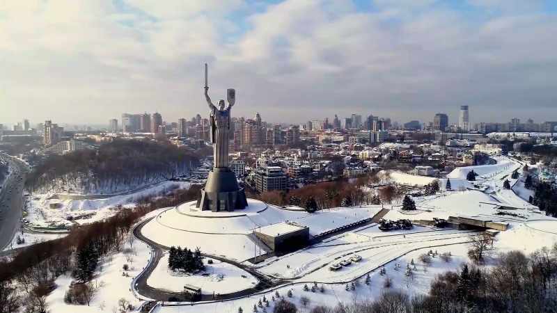 We’re in Ukraine