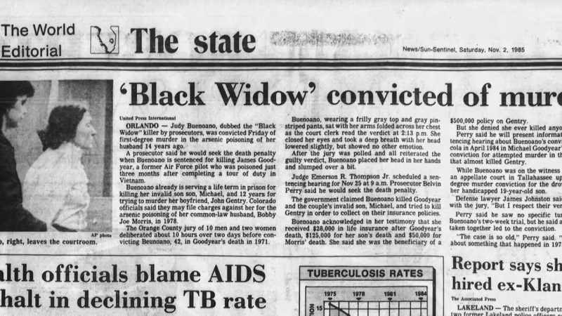 We’ve had, you know, the Black Widow murders