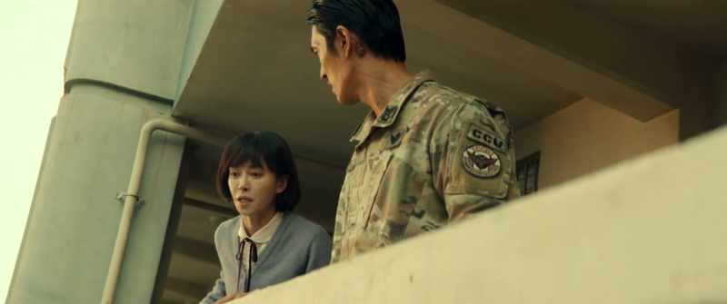 We saw those people when we went to pick Su-na up