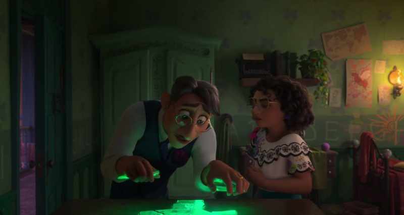 We say nothing. Abuela wants tonight to be perfect