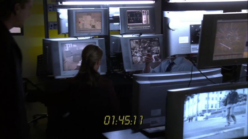 We had security cameras running on only two areas