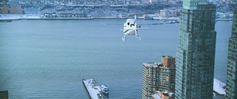 We see the USS ship