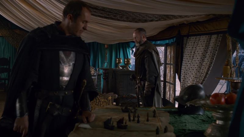 We set out for King's Landing without Lady Melisandre