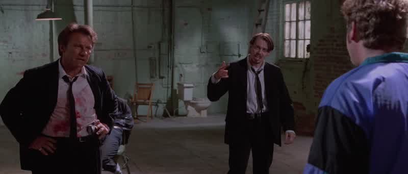 We were set up The cops were there waiting for usWhat Nobody fucking set anybody upThe cops were there waiting for us man BullshitHey fuck you man You weren't there we wereI'm telling you the cops had