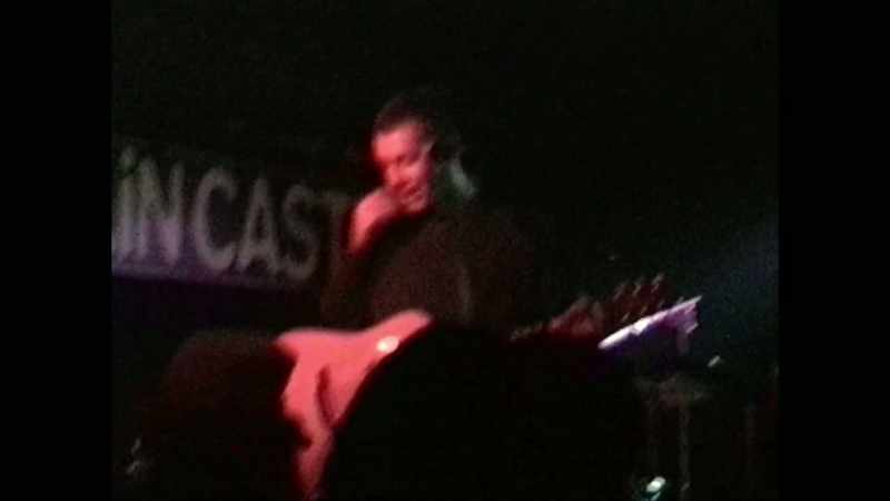 We were sharing a drum kit with the headliner