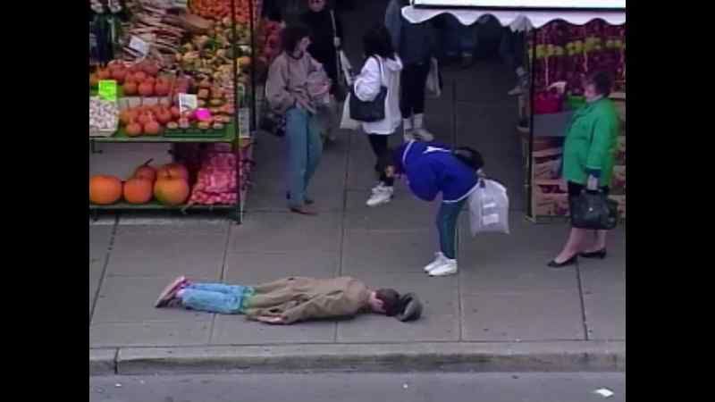 We were shooting a hidden camera, which we rarely did