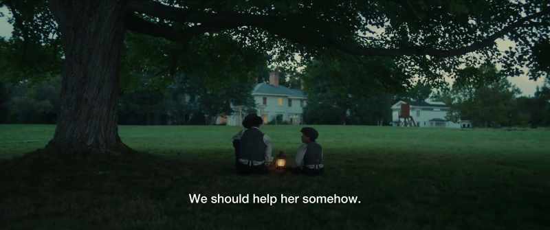 We should help her somehow