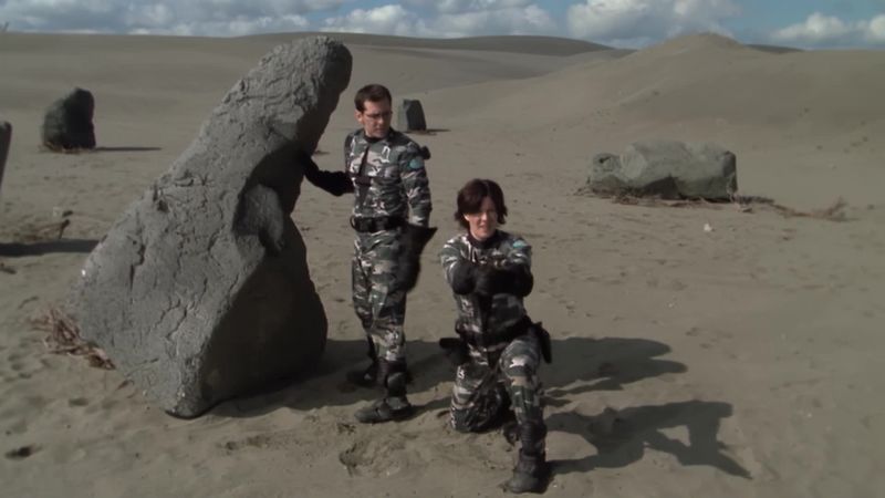 We should return to the portal before the aliens return