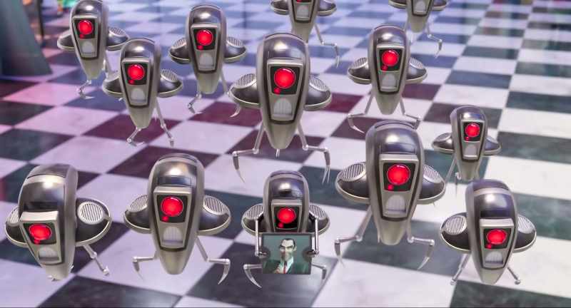 We should run now