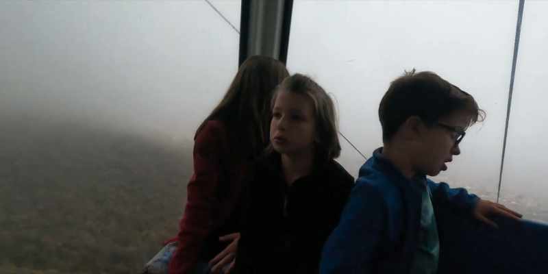 We shouldn't have taken the cable car!
