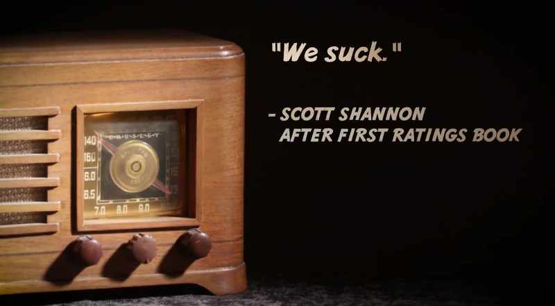 We signed on the air in New York