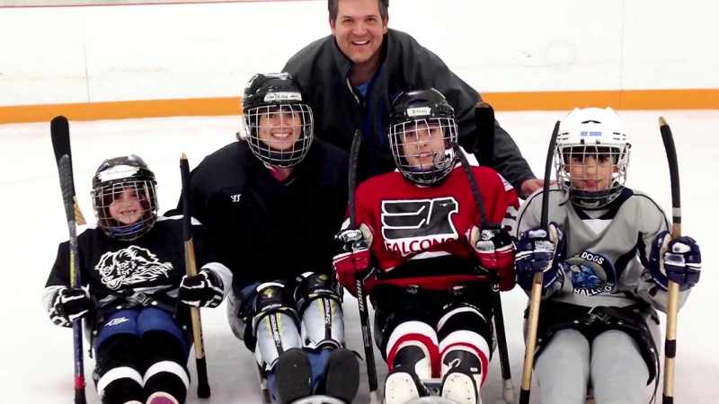 WE STARTED PLAYING HOCKEY TOGETHER AND FOUND THE GLASA