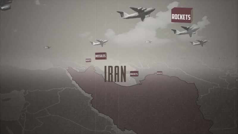We started selling missiles and rockets to Iran, illegally