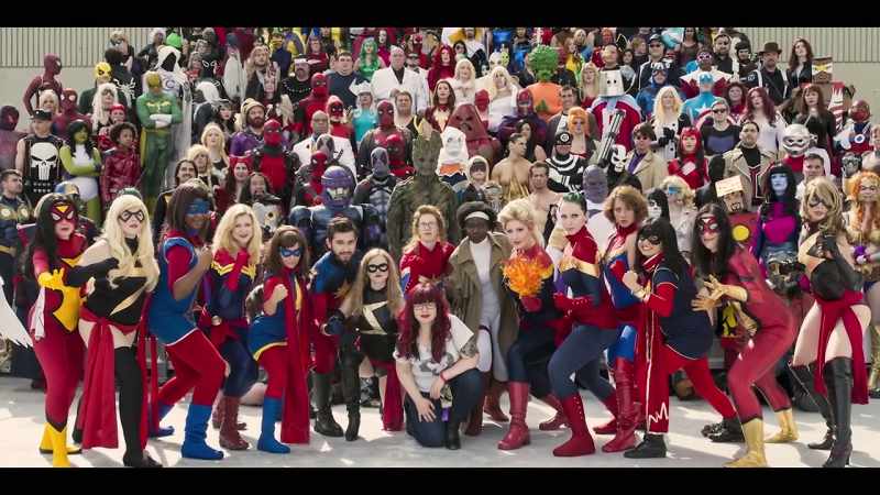 We were supporting them because we were creating a version of Carol Danvers