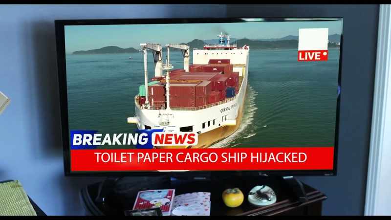 We take you now live to the scene