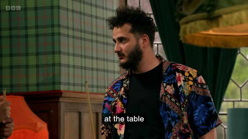 We talked about Meryl. We have to convince Aaron