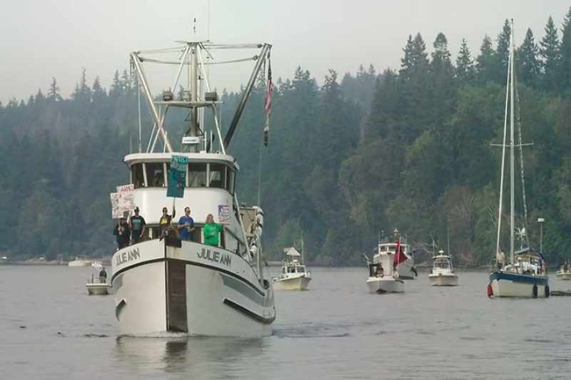 We thought we'd go out there with a few boats