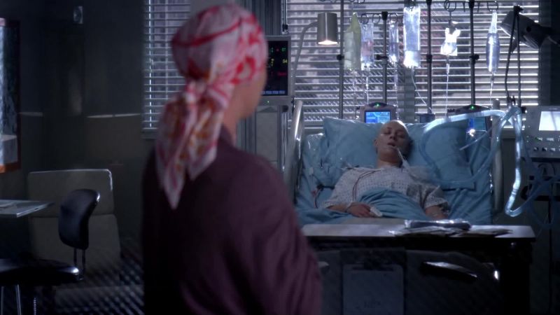 We had to resect part of her bowel