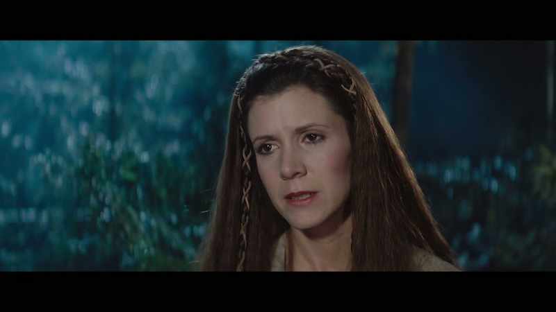 We tried to use two performances of Mark Hamill and Carrie