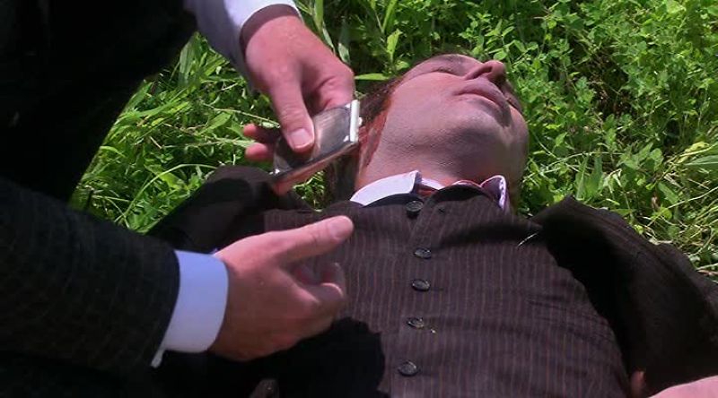 We try to avoid directly touching items at the crime scene